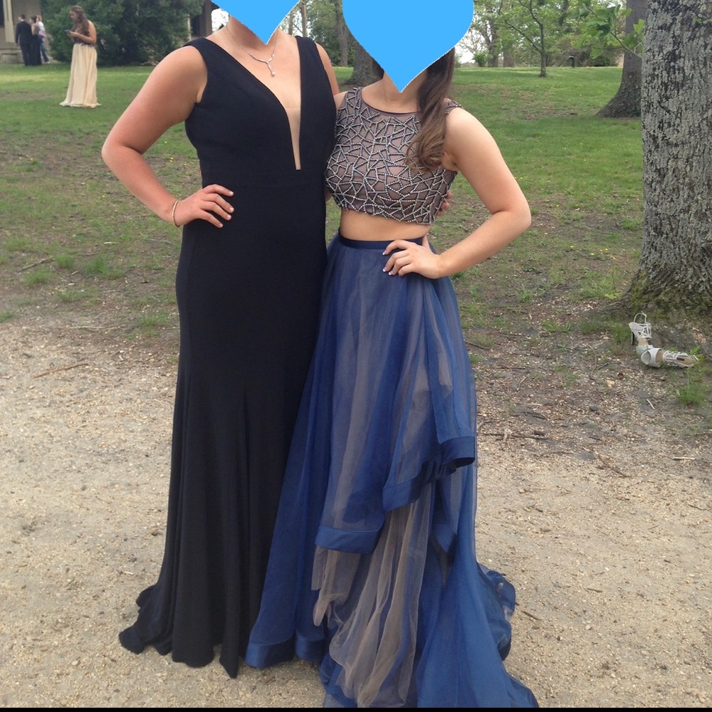 Two Piece Prom Dress - Picture 5 of 7